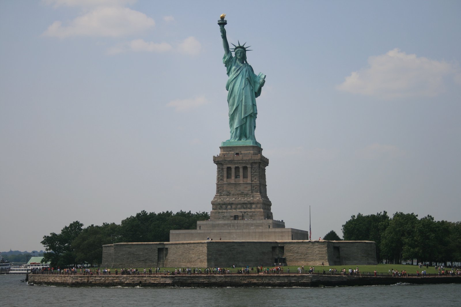 Freiheitsstatue auf Liberty Island in New York